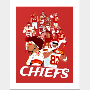 Kansas city chiefs Posters and Art